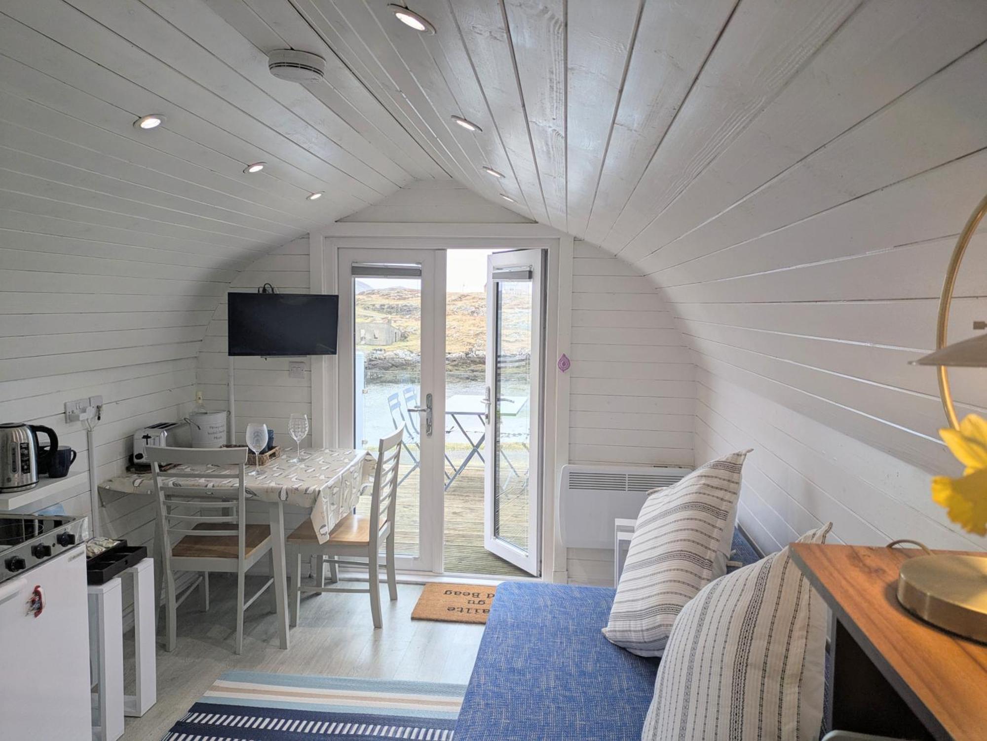 Glamping Pod For 2 Pod Beag Na Haun Eriskay Villa Luaran gambar