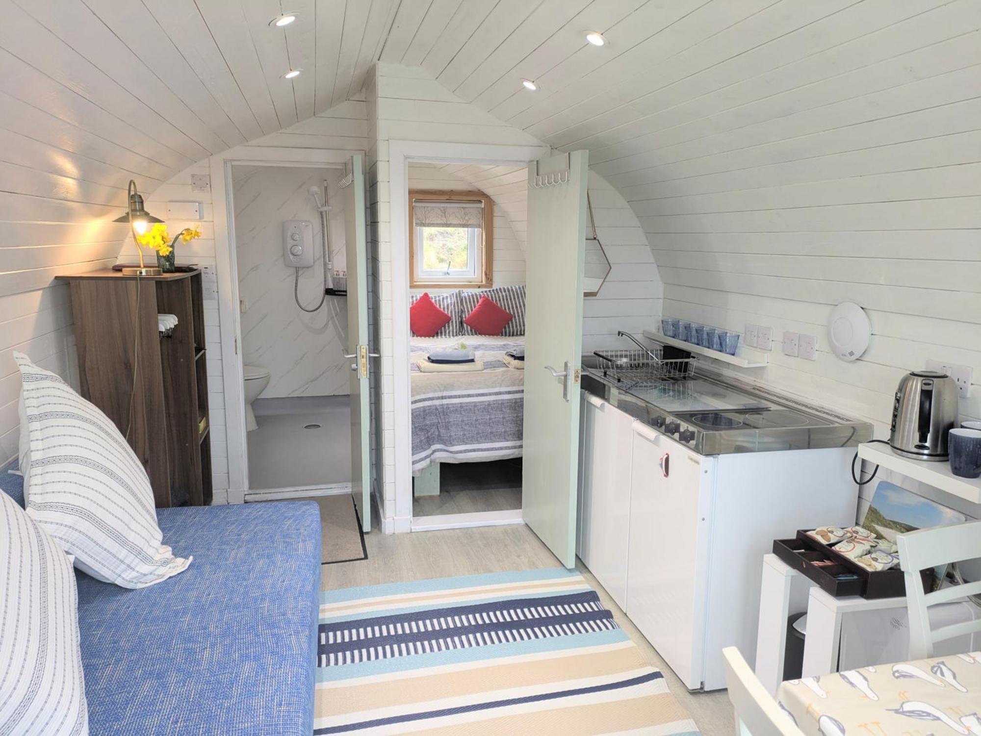 Glamping Pod For 2 Pod Beag Na Haun Eriskay Villa Luaran gambar